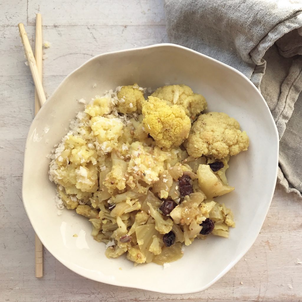 Risotto Rezept mit Blumenkohl und Fenchel