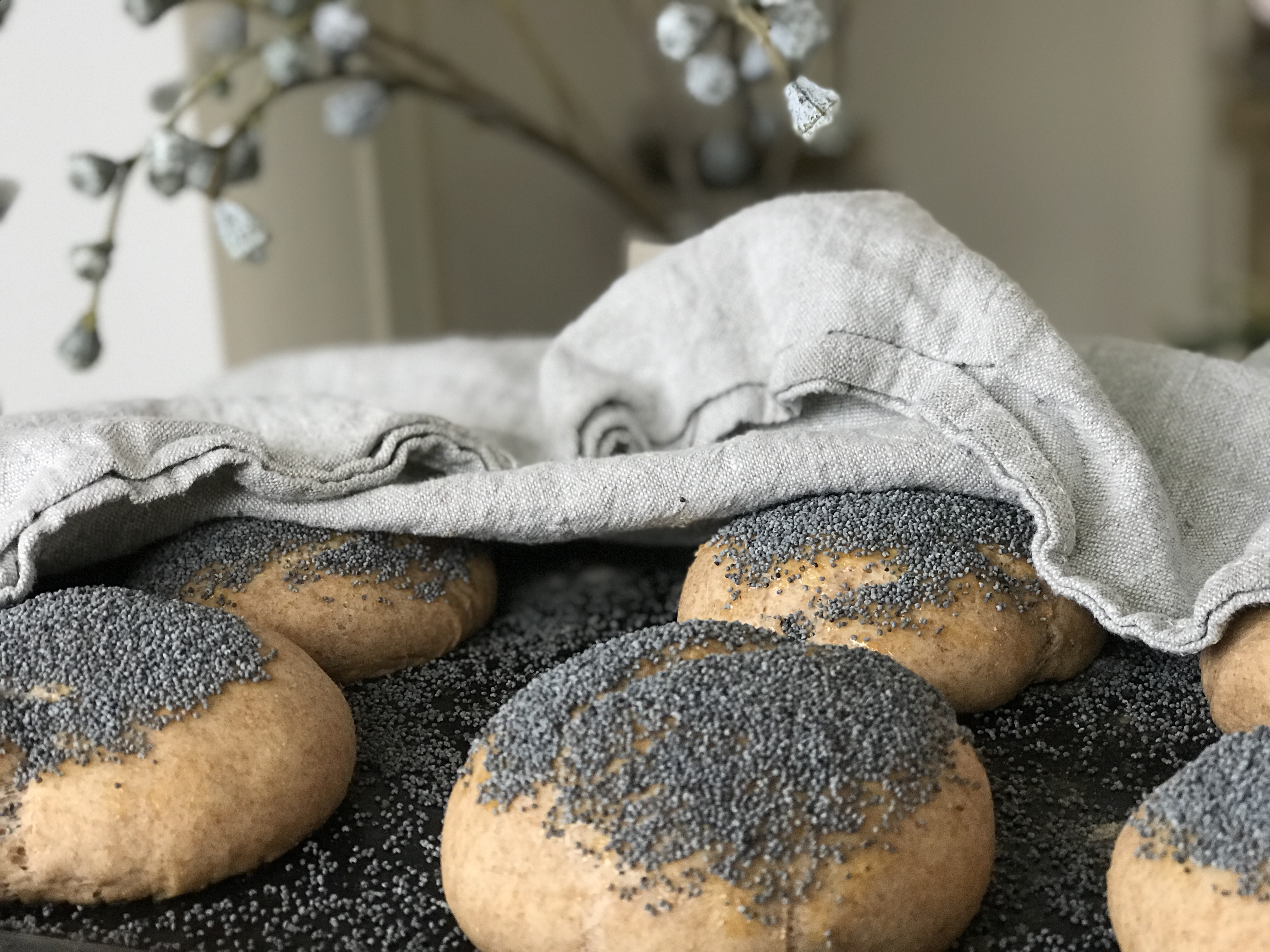 Schnelle Sonntagsbrötchen Rezept .Verschiedene Variationen und immer lecker !