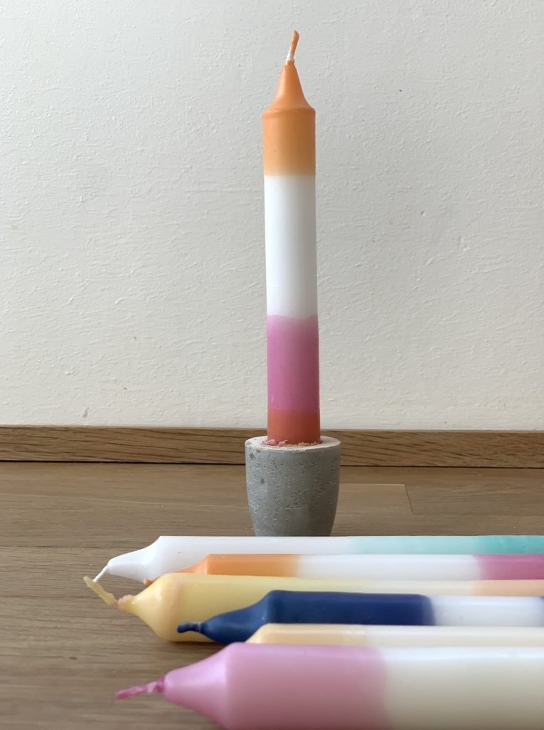 Anleitung für Dip Dye Kerzen im Farbverlauf färben, schönster Lichterglanz für euer zu Hause ! Viele Tipps und eine step by step Anleitung per Video.